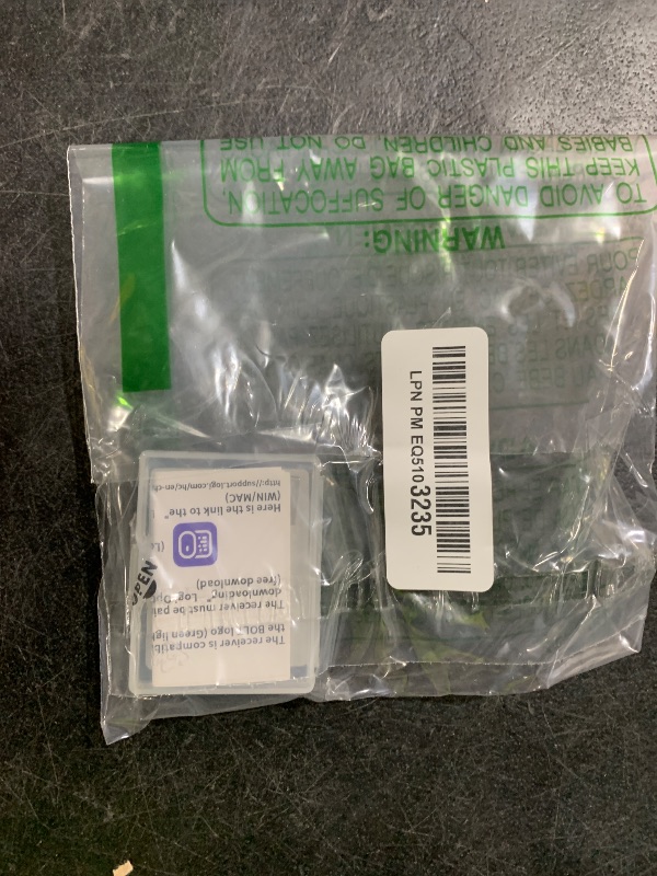 Photo 1 of NoirVogel New USB Dongle Bolt Receiver for Mouse and Keyboard Compatible for Any Logitech Product That Display The Bolt Logo (Green Lightning Logo, Connects up to 6 Devices)