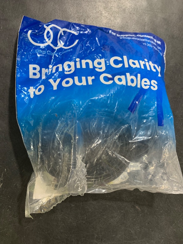 Photo 1 of Ultra Clarity Cables Cat 6 Ethernet Cable 15 FT (10 Pack), Cat6 Patch Cable, High Speed 10Gbps 500Mhz Ethernet Cable Network Cord, RJ45 LAN Internet Cable for Computer Modem Router PS4/5 -Black