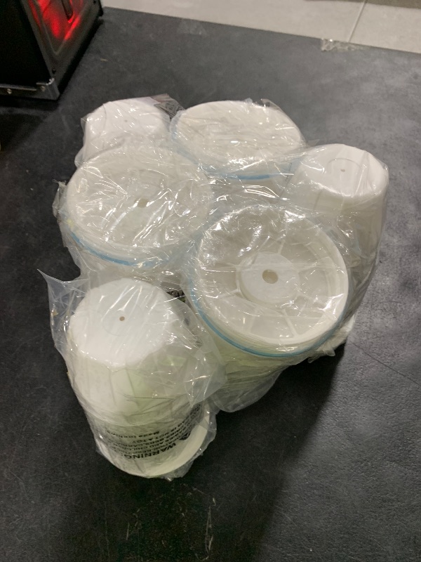 Photo 1 of Replacement Water Filter Resin Filtration System 0 TDS 0 Leak,Compatible with Zero Water Pitcher and Dispenser, Reduce Lead/Chromium/PFOA/PFOS (Pack of 6 by TOMOON)