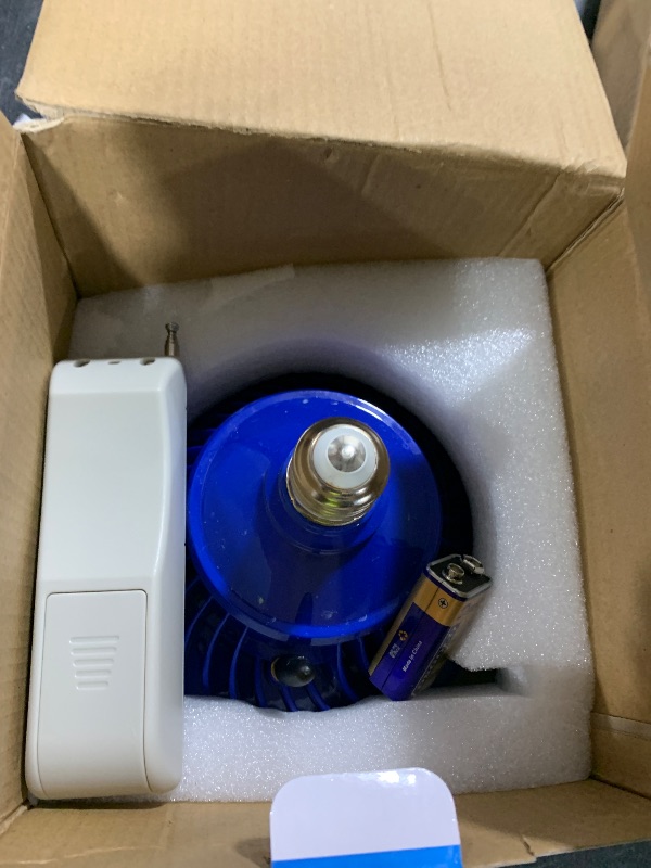 Photo 1 of CEDIO Pool Lights for Inground Pool, 120V 90W Led Pool Light Bulb for Inground Pool, Color Changing Underwater Pool Light with Remote Control, E26/E27 Replacement (Blue)