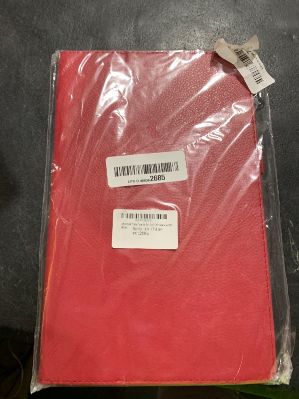 Photo 1 of SZLONKOU Tablet Cover for Amazon Kindle Fire HD 10 2015 2017 2019 Gen 5th 7th 9th SR87CV SL056ZE M2V3R5 10.1",Folio Stand Leather Case for Amazon Kindle Fire HD10 5th 7th 9th Generation (Red)