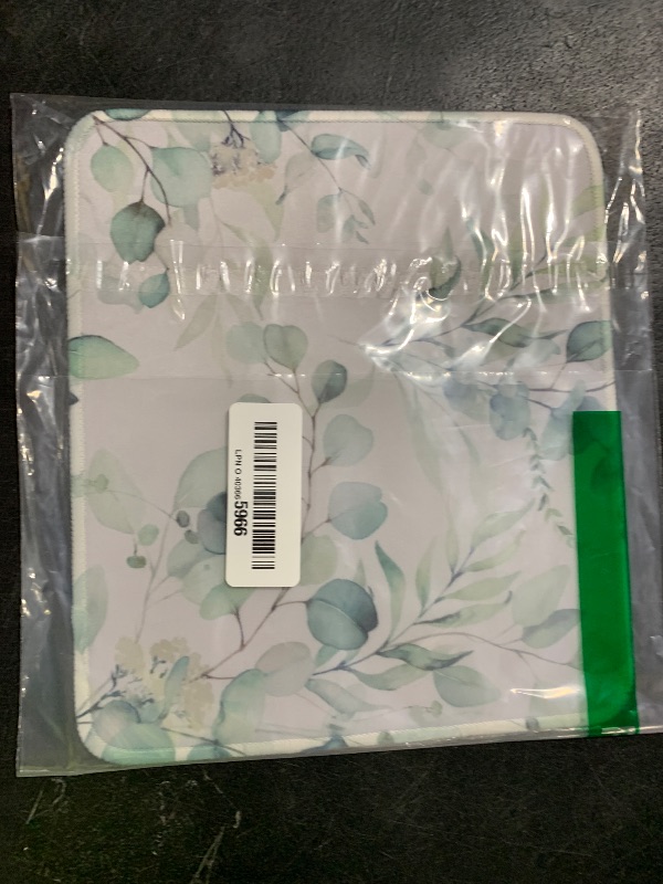 Photo 1 of eulps Mouse Pad with Stitched Edge, Multiple Patterns Computer Mouse Pads with Non-Slip Rubber Base, Washable Cloth Mousepad, for Gaming, Laptop, PC (Leaves)