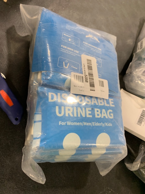 Photo 1 of HOKINETY Disposable Urine Bag for Travel - 900ML Portable Pee Bags for Women Men 28 PCS Emergency Vomit Bags Unisex Urinal Toilet Bag for Car Camping, Road Trip,Traffic Jams, Pregnant, Kids, Patient