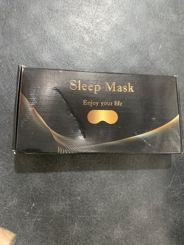 Photo 1 of LC-dolida Sleep Headphones, 3D Sleep Mask Bluetooth Wireless Music Eye Mask, Sleeping Headphones for Side Sleepers Sleep Mask with Bluetooth Headphones Ultra-Thin Stereo Speakers Perfect for Sleeping