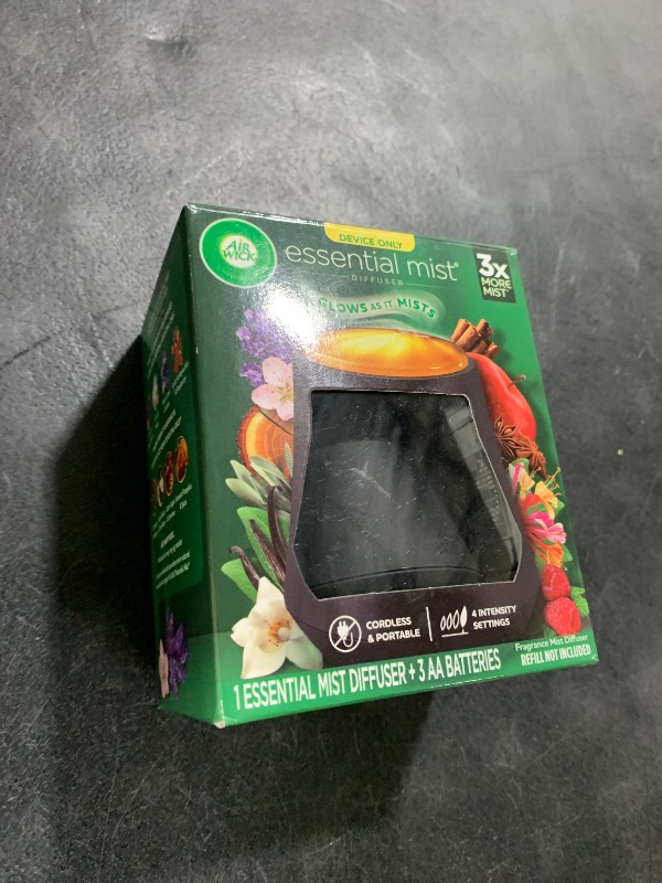 Photo 1 of Air Wick Essential Mist Diffuser, 1ct, Essential Oils Diffuser, Air Freshener