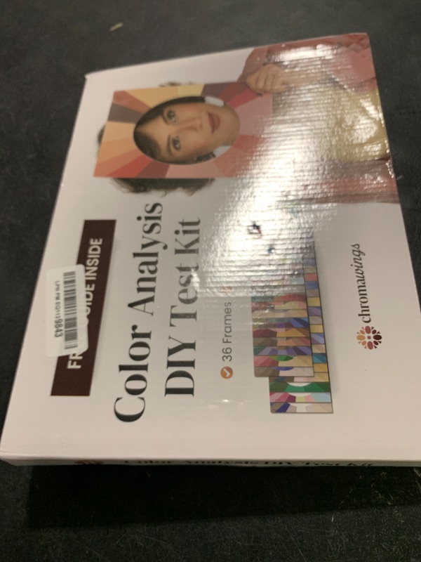 Photo 1 of Color Analysis Kit DIY – 36 Face Frame Drapes for Seasonal Color Analysis | Includes Guide & Rating Sheet | Color Draping Kit for Women, Makeup & Fashion Enthusiasts | Chromawings