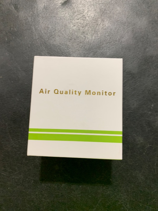 Photo 1 of CO2 Carbon Dioxide Detector, Dienmern Portable Air Quality Monitor Indoor, 1600mAh Powerful Battery CO2 Monitor for CO2, Temp(°F), Humidity, LED Display CO2 Detector for Travel/Office/Home/Grow Tents