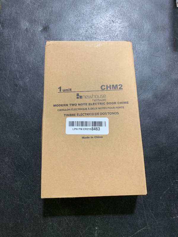 Photo 1 of Newhouse Hardware CHM2 Door Chime, White