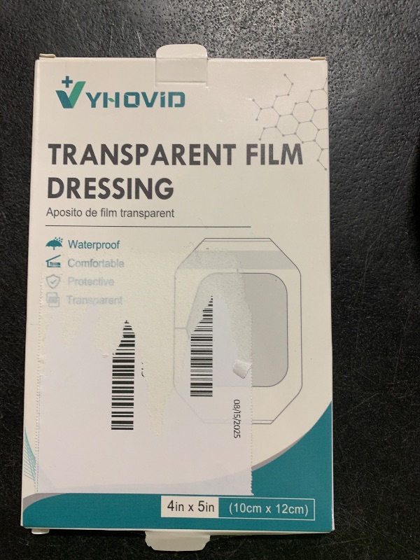 Photo 1 of 80 Packs Transparent Film Dressing 2.375" x 2.75" - Waterproof Bandages for Swimming, Showering, Wounds, Post Surgical Shower or IV Shield, Tattoo Aftercare Bandage, Scar Therapy, Adhesive Patches
Brand: YHOVID