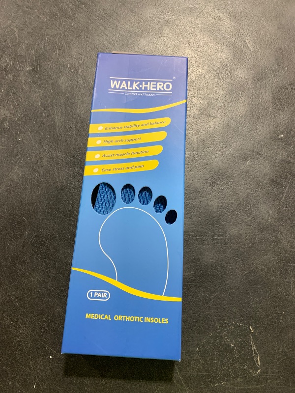 Photo 1 of Plantar Fasciitis Feet Insoles Arch Supports Orthotics Inserts Relieve Flat Feet, High Arch (Mens 9-9 1/2 | Womens 11-11 1/2)