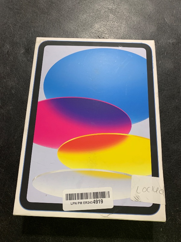 Photo 1 of Apple iPad 11-inch: A16 chip, 11-inch Model, Liquid Retina Display, 128GB, Wi-Fi 6, 12MP Front/12MP Back Camera, Touch ID, All-Day Battery Life — Blue