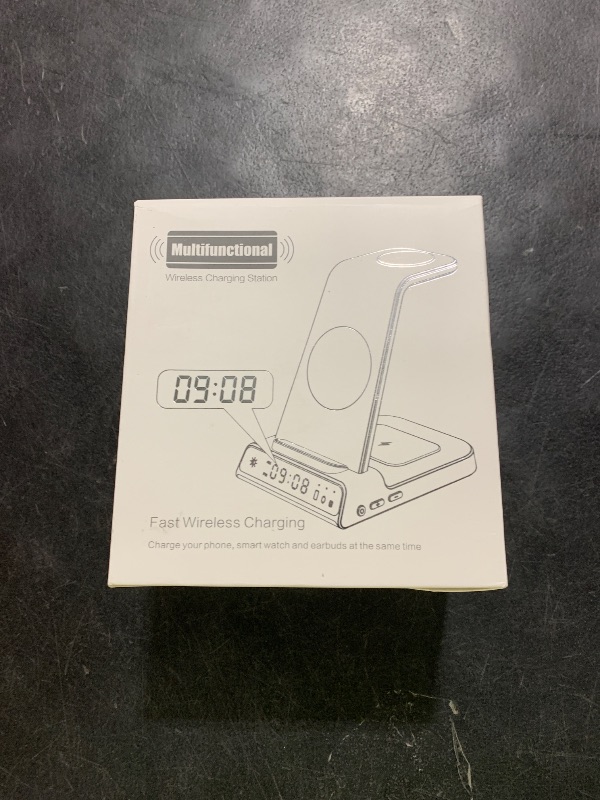 Photo 1 of Wireless Charger for Samsung, 3 in 1 Wireless Charging Station for Samsung Galaxy S25 Ultra/S24 Ultra/S23/S22/Note 20/Z Flip 7/Fold 6, Charger for Samsung Galaxy Watch Ultra/8/7/6, Galaxy Buds 3/3 Pro