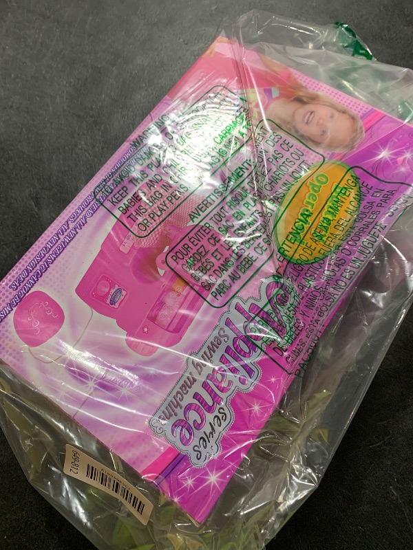 Photo 1 of VICASKY Toy Sewing Machine My First for Kit 4-7 Girl Toys Simulation Plastic Pink Kids for Age 5-8 Girls Childrens Child Mini Interactive Playset Realistic Design Safe Pretend Play & Family