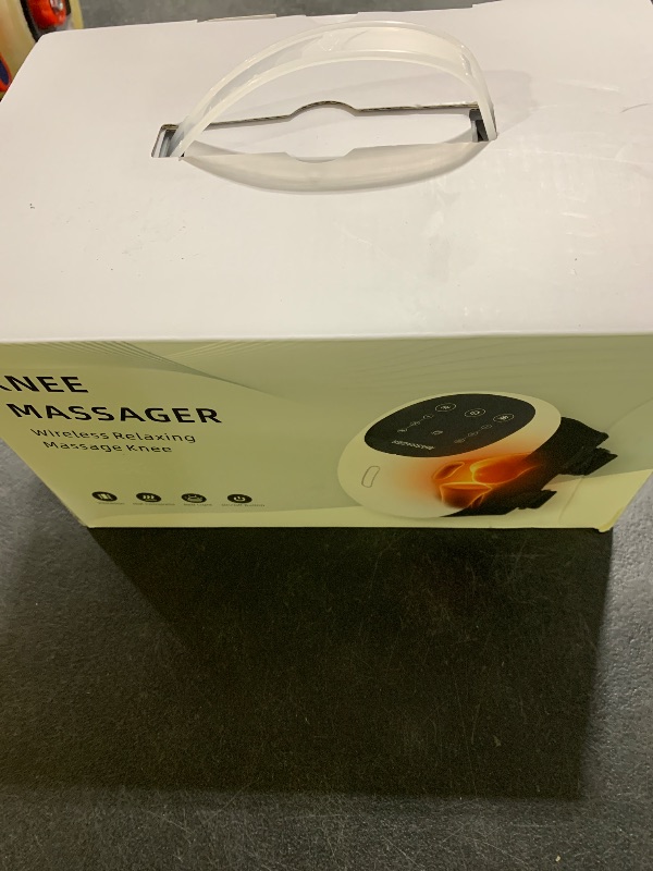 Photo 1 of MSFOOT World's First 360° Knee Massager with 1-Second Heat - Cordless Red Light Therapy for Joint Comfort, 3 Intensity Levels, Perfect for Athletes, Seniors & Active Adults