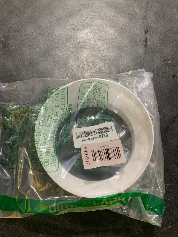 Photo 1 of 5 to 6 Inch Duct Adapter - Round Duct Fitting Pipe Increaser/Reducer PVC DWV (Drain, Waste and Vent) Coupling Plastic, White