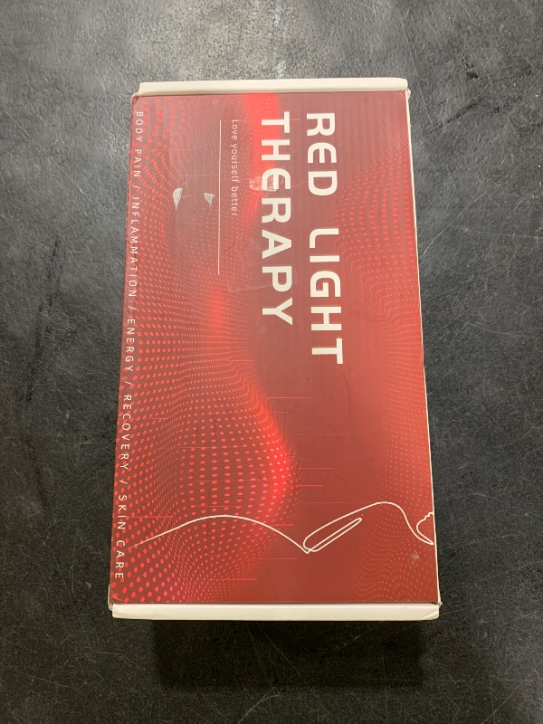 Photo 1 of Red Light Therapy Infrared Light Therapy Pad for Body Pain NIR Deep Therapy for Back Knee Hands Feet Relief Portable 660nm 850nm Home Heating Light Therapy Wrap Belt Gift for Women Men