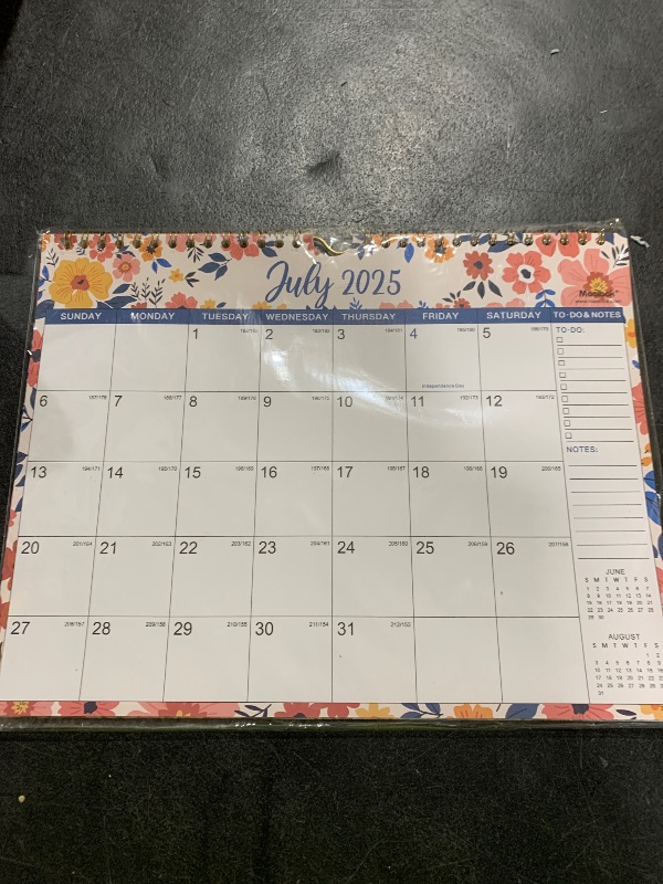 Photo 1 of 2026 Wall Calendar - 2026 Calendar, 12 Months Hanging Calendar 2026, Jan 2026 - Dec 2026, 11" x 8.5", Spiral Binding, Julian Dates, Large Block, Notes, To-do List, Thick Paper, Perfect for Organizing