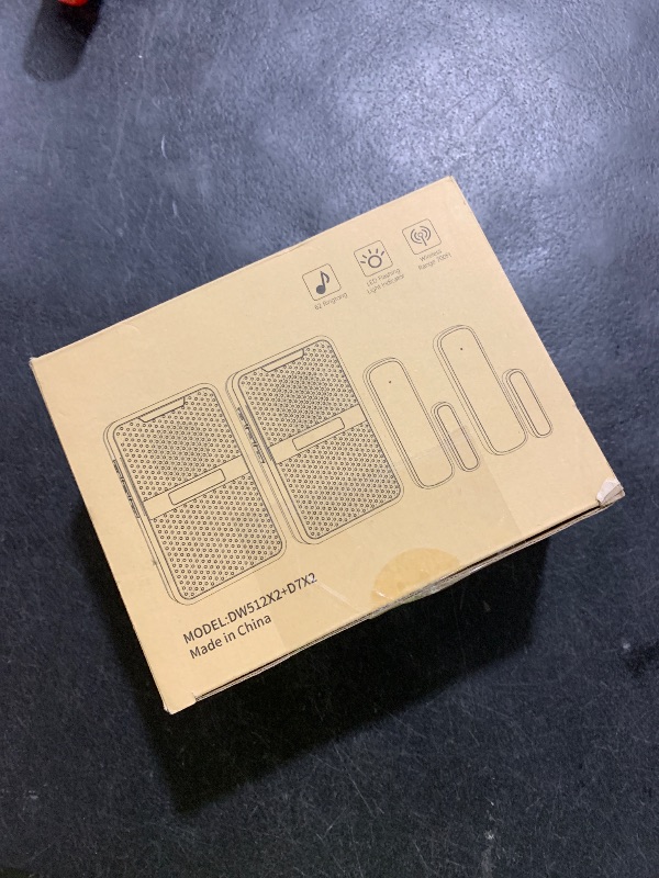 Photo 1 of Stechro Door Chime, Wireless Door Alarm Sensor with 600ft Range, 62 Chimes 5 Adjustable Volumes for Business/Home/Office/Stores (2 Sensors+2 Receivers)