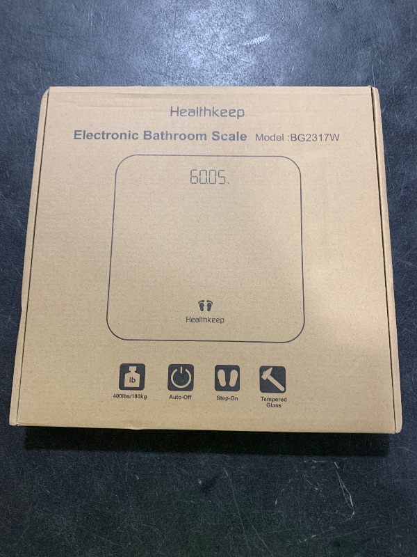 Photo 1 of Digital Bathroom Scales for Body Weight, Weight Scale with High Precision Sensors Accurate Round Corner Design LED Display 400lbs/180kg
