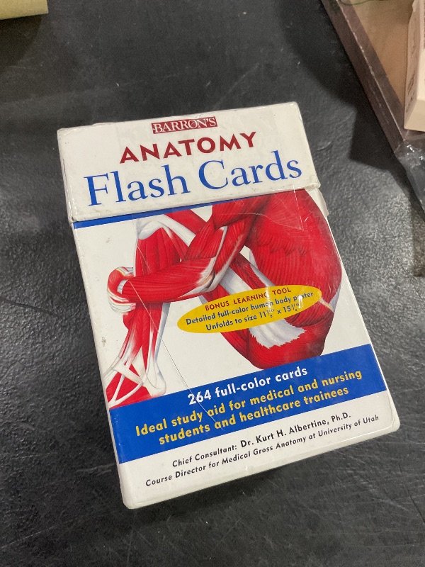 Photo 1 of Anatomy flash cards
