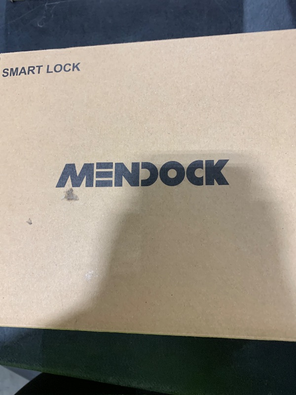 Photo 1 of MENDOCK Keyless-Entry Deadbolt Smart Lock Waterproof IP56 Digital Exterior Locks for Front Door,WiFi Smartphone Control Fingerprint Door Lock with Keypad and Key Fob,Venetian Bronze - UF02L-GW-B
