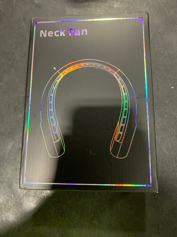 Photo 1 of KIDEE Neck Fan, Portable Bladeless Neck Fans, Upgrade 360° Airflow, Super Quiet, 3 Speeds, 4000mAh Personal Wearable Neck Fan, Upgraded Cooling Air Volume USB Rechargeable Hands Free Fan
