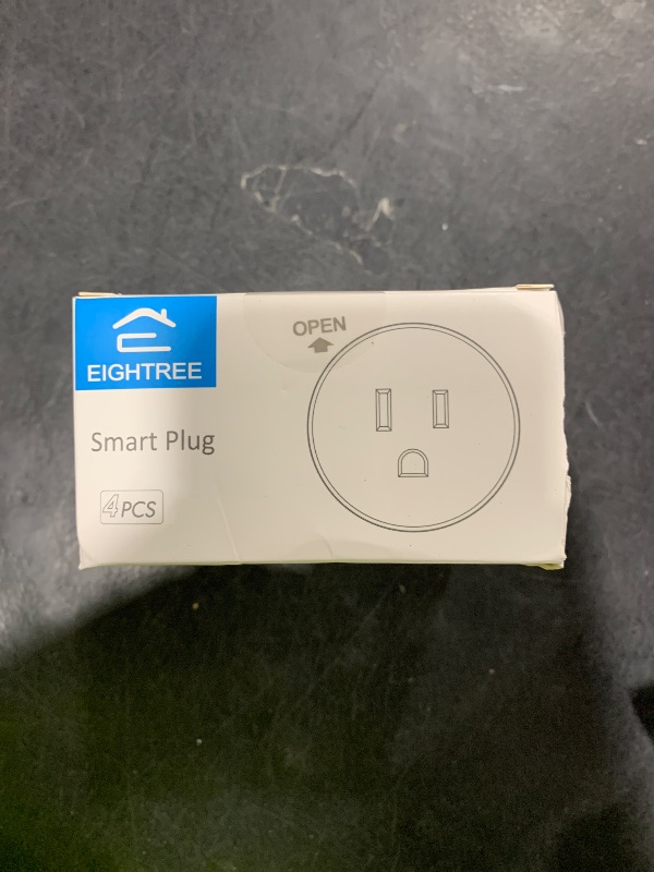 Photo 1 of EIGHTREE Smart Plug 2025 Upgrade to 15A, Bluetooth & Wi-Fi Outlet Plug Dual Connection, Voice Control, Remote Control Outlet Timer Indoor, Smart Plugs That Work with Alexa & Google, 2.4GHz Wi-Fi Only