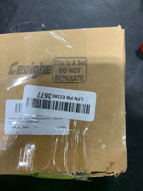 Photo 1 of Ceoighe Bathroom Vent Exhaust Fan Motor Replacement Electric Motors Kit Compatible with Nutone Broan 50CFM 120V