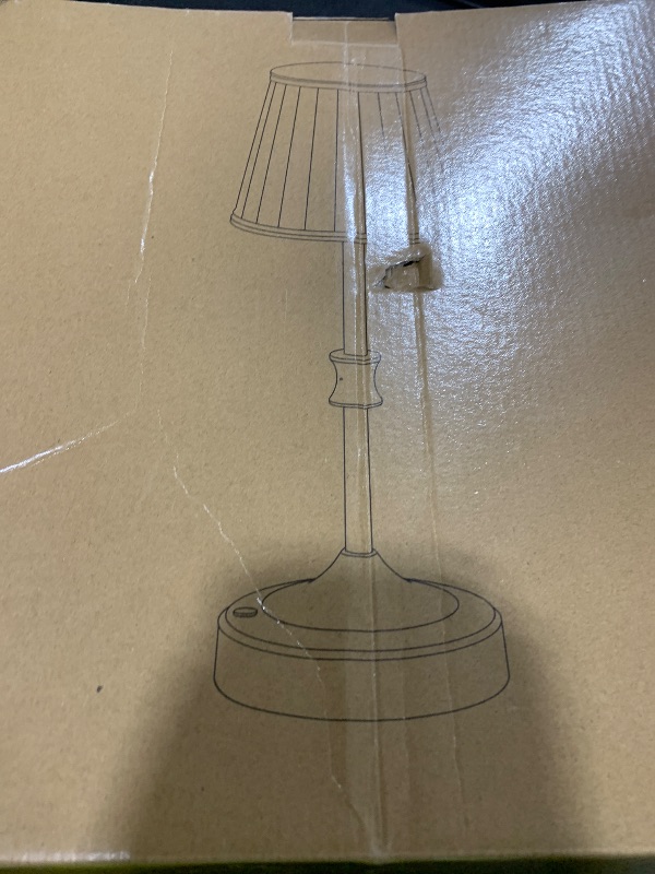 Photo 1 of JACKYLED 3 Color Cordless LED Table Lamp Set of 2, 5400mAh Large Battery Operated Rechargeable Lamp, Portable Wireless Dimmable Touch Lamp with Fabric Shade for Nightstand, Bedroom, Dining, Home Decor