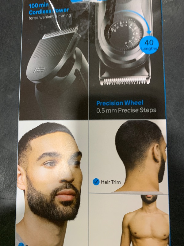 Photo 1 of Braun All-in-One Style Kit Series 5 5470, 9-in-1 Trimmer for Men w/Beard Trimmer, Body Trimmer for Manscaping, Gillette Fusion5 ProGlide Razor, 40 Length Settings, Rechargeable Battery, Cordless