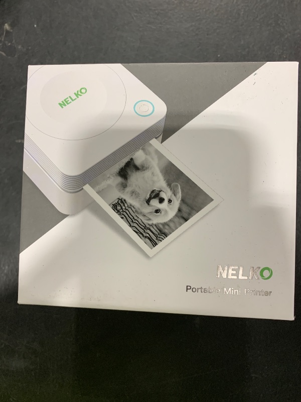 Photo 1 of Nelko Sticker Printer, PM230 Print Pod Mini Bluetooth Portabel Sticker Maker with 3 Rolls Paper, Print Pods Mini Printer with Multiple Templates for Phone & Tablet?for School Office Home, Pink