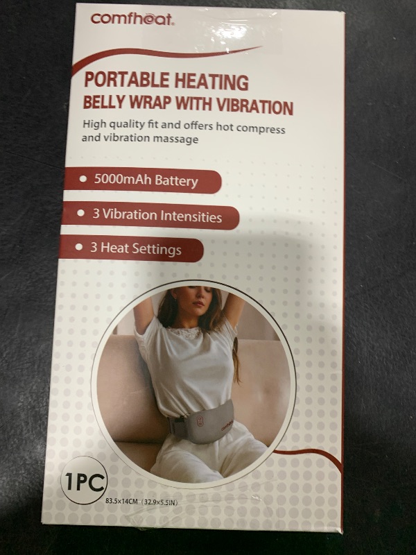 Photo 1 of Comfheat Portable Infrared Heating Pad for Period Cramps Pain Relief, Ultra Thin Cordless Menstrual Relief Abdomen Belly Heat Belt Wearable Heating Pads, Gift for Women Girl Mom