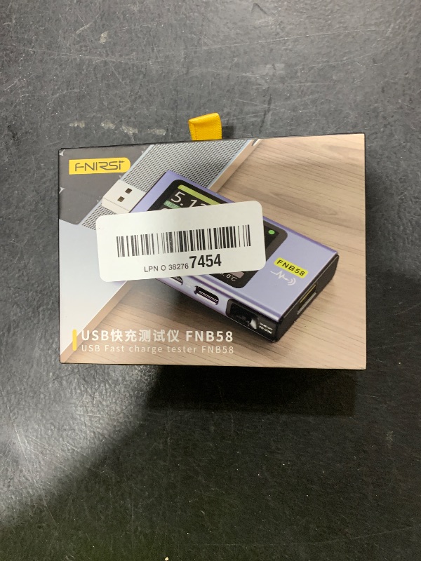 Photo 1 of FNIRSI USB Tester 4-28V 7A LCD USB A&C Voltage Current Power Tester Multimeter with App Software, Fast Charge Detection Trigger Capacity Ripple Measurement, PD2.0/PD3.0,QC2.0/QC3.0