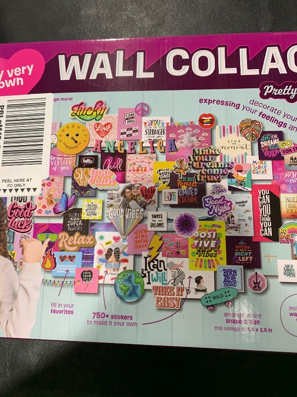 Photo 1 of Pretty Me Wall Collage Kit for Teen & Tween Girls - Arts Craft Gift Ideas for Age 11, 12,13, 14, 15, 16 Year Old Girl - Birthday Gifts and Stuff for Teenage Bedroom Decor - Teens Creative Crafts Kits