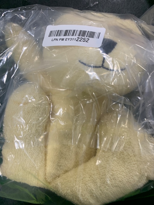 Photo 1 of Thermal-Aid Zoo Animals - Honey The Yellow Bear - Heatable Therapeutic Stuffed Animals for Kids - Hot & Cold Therapy - Ice Pack & Heating Pack