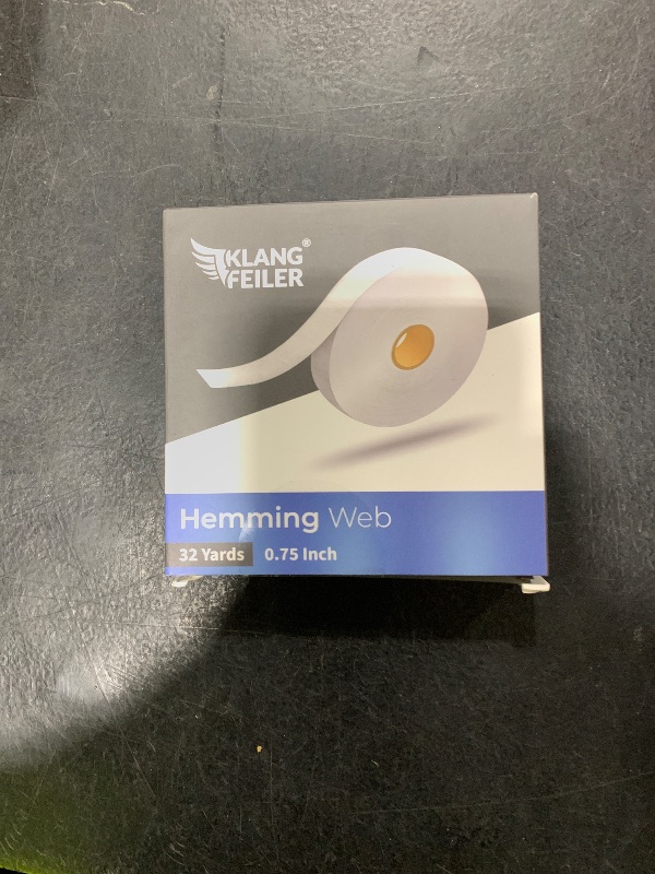 Photo 1 of Klangfeiler® Hemming Tape - 0.75 INCH x 32 Yards - Extra Strong - Iron-On Hem Tape Adhesive