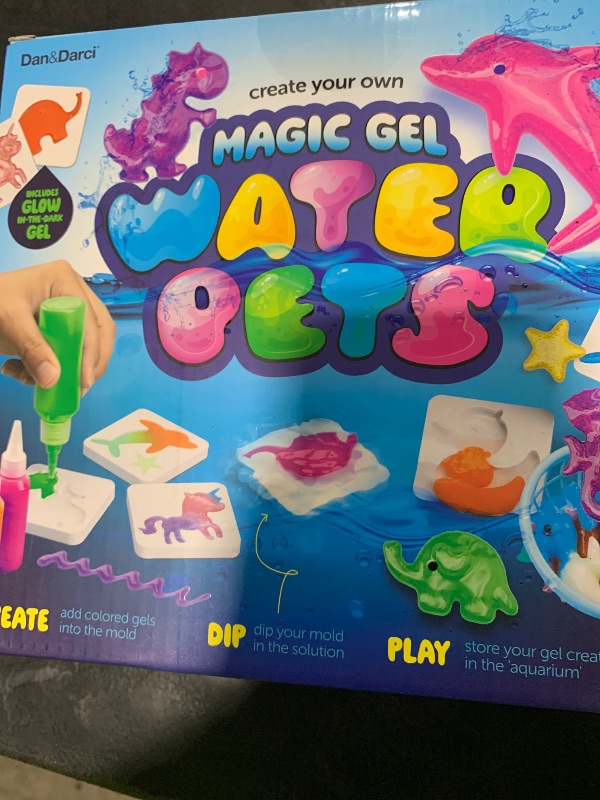 Photo 1 of Dan&Darci Aqua Fairy Water Gel Kit for Kids - Craft for Kids - Magic Elf Toy Kits - Waters Pets - DIY Squishy Maker - Make Your Own Squishies Toys Crafts for Boys & Girls Ages 6-12