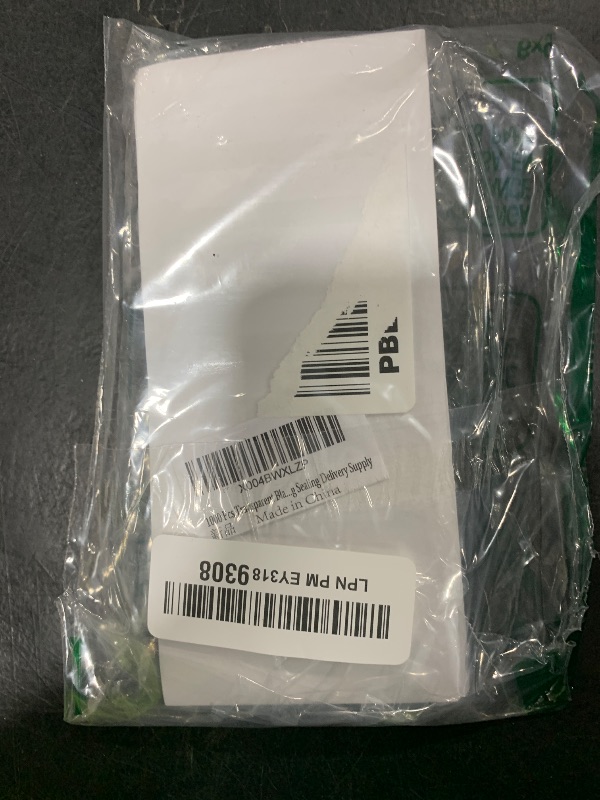 Photo 1 of 1000 Pcs Transparent Blank Tamper Evident Labels Tamper Proof Decals Package Seal Self Adhesive Security for Food Drink Packaging Sealing Delivery Supply