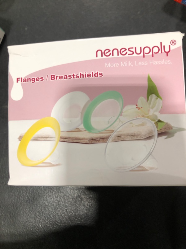 Photo 1 of Nenesupply 19mm Oval Flanges Compatible with Medela Breast Pump Parts Replace 19mm Medela Flange Accessories. Work with Pump in Style Parts Symphony Parts Swing Maxi Harmony and Personalfit Flex