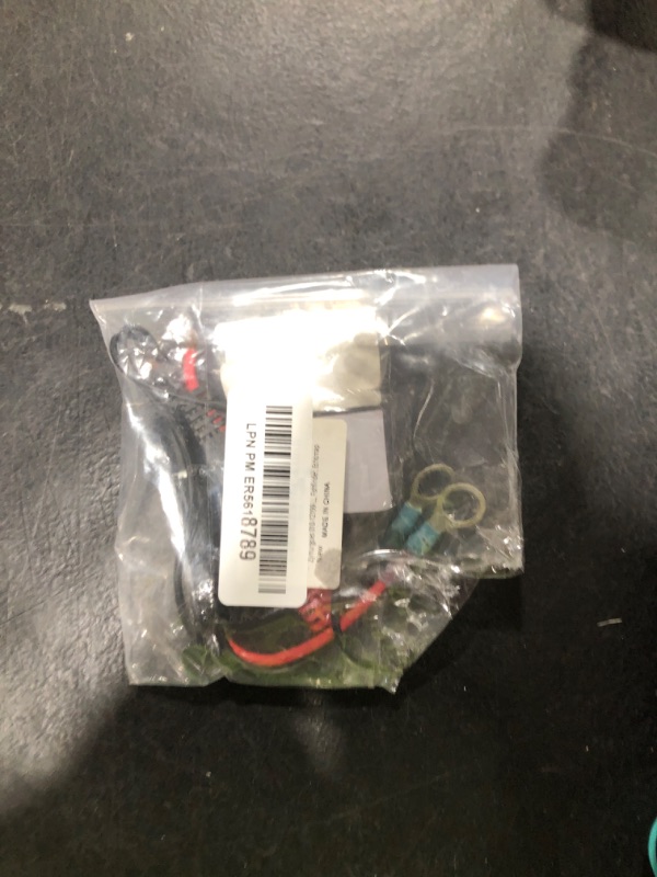 Photo 1 of 14AWG SAE Y Splitter Cable SAE Quick Disconnect Connector, DC Power Automotive Adapter 1 to 2 SAE to SAE Extension Cable for Solar Panel Battery Charger, 12 inch with Waterproof Caps