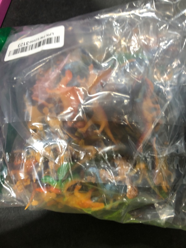 Photo 1 of PREXTEX Mini Toy Dinosaurs Figure - 72 Count - Dinosaur Party Favors Easter Eggs Filler, Plastic Dinosaur Figurines, Small Dinosaur Toys