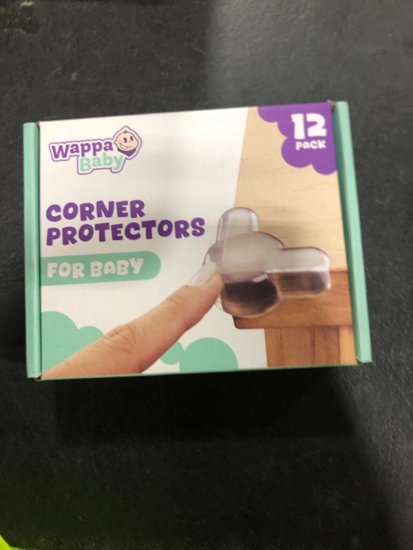 Photo 1 of Corner Protectors for Baby (12 Pack) - Patented - New & Improved Edge Protector for Baby – Transparent Corner Protectors - Baby Safety Products to Baby Proof Corners and Edges