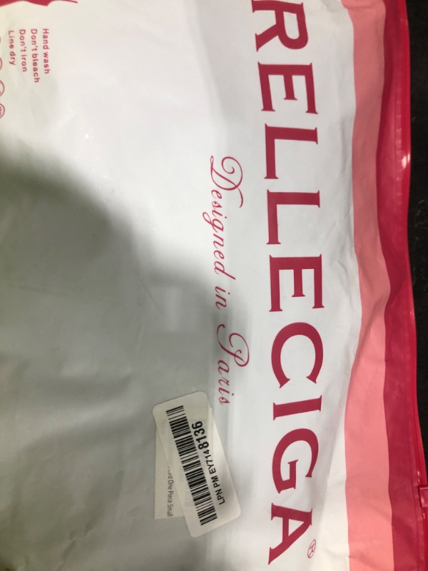 Photo 1 of RELLECIGA Women's Black Long Sleeve Rash Guard One Piece Small