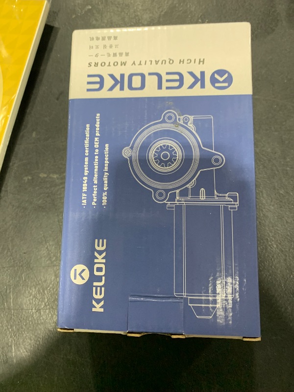 Photo 1 of KELOKE Power Window Motor Compatible with Nissan Versa 2007 2008 2009 2010 2011 2012 Sedan Hatchback Front Driver Side, with Anti-Clip Function, 6-pin Plug, Replace# 80731-ED000 80731-ED00A