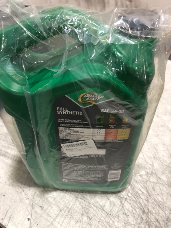 Photo 1 of Quaker State Full Synthetic 5W-30 Motor Oil, 5-Quart
