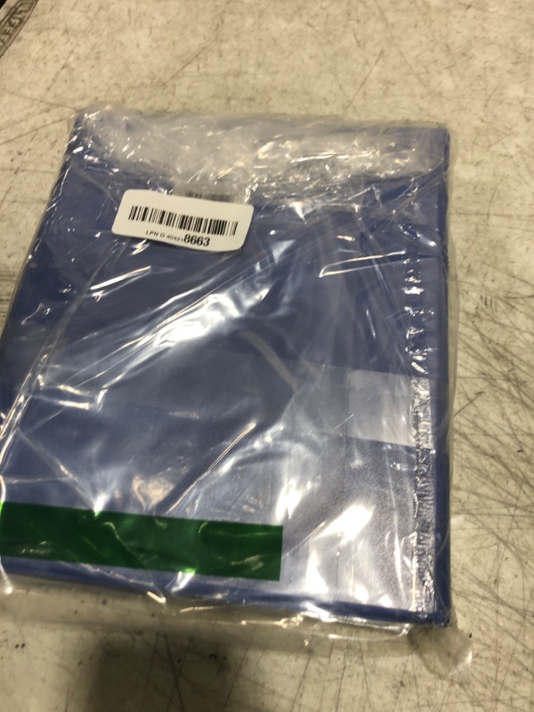 Photo 1 of Oxford Mini View Binders, 1" Round Rings, Small Binders for School or Office, Holds A5 Size Paper, 2 Clear Pockets, PVC-Free, Non-Stick, 5.5 x 8.5 inches, Holds 225 Sheets, Blue, 2 Pack (1017045)