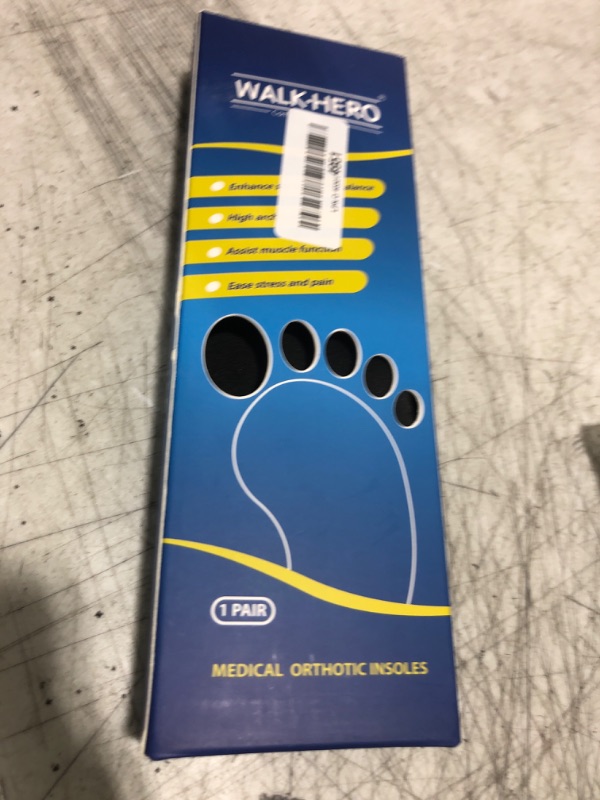 Photo 1 of Plantar Fasciitis Feet Insoles Arch Supports Orthotics Inserts Relieve Flat Feet, High Arch (Mens 6-6 1/2 | Womens 8-8 1/2)