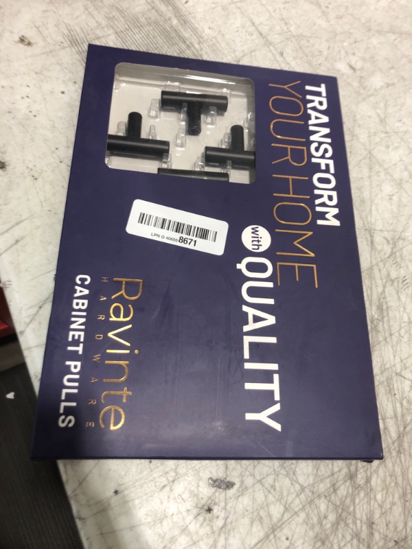 Photo 1 of 10 Pack 2 inch Cabinet Pulls Matte Black Stainless Steel Kitchen Drawer Pulls Cupboard Handles Cabinet Handles