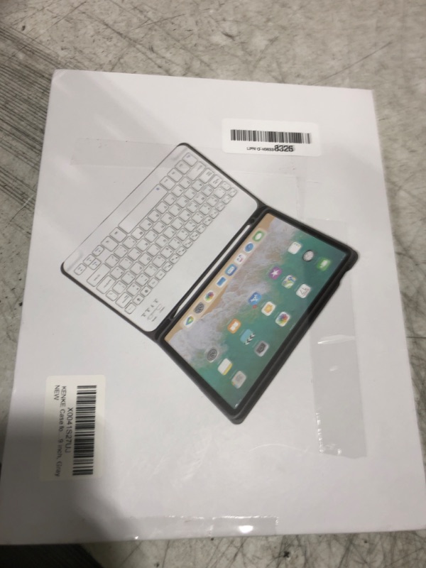 Photo 1 of kenke for iPad Air 11 Inch M3/M2 (2025/2024), iPad Air 5/4th Gen (2022/2020) 10.9 Inch Case with Keyboard, Detachable Wireless Bluetooth Keyboard Cover with Left Side Pencil Holder (Gray)