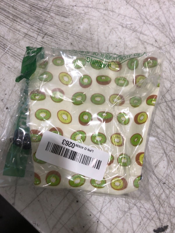 Photo 1 of Yanmucy Chicken Duck Goose Diaper Washable Pet Fruit Print Diapers for Hens Roosters Poultry (kiwi, Medium)
